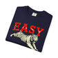 Easy Tiger Shirt Vintage Animal Graphic Tee For Tiger Lover Gift Relaxed Streetwear Top Wild Cat Apparel Casual Weekend Outfit Gift Idea
