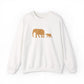 Embroidered Elephant Sweatshirt For South Africa Gift Sweater Safari Crewneck Gift For South African Expat South Africa Souvenir Sweatshirt