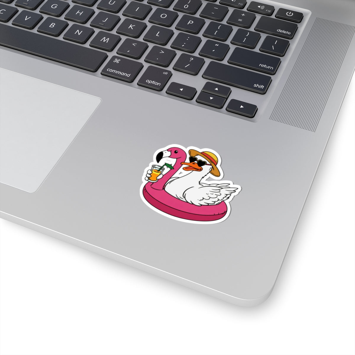 Sticker For Duck Lovers Girls Trip Gift Summer Pool Party Decal Cocktail Fan Present Beach Vacation Accessory Funny Goose Birthday Surprise