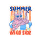 Leopard Sticker Teen Gift Summer Vacation Decal Pool Party Favor Tropical Animal Present For Her Beach Trip Accessory Wild Cat Keepsake