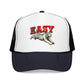 Easy Tiger Trucker Hat For Anniversary Gift Funny Tiger Cap for Dad Retro Animal Hat Gift For Tiger Lover Bold Graphic Summer Baseball Cap