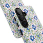 Mediterranean Floral Phone Case Portugal Cover Portuguese Tile Cover Italian Pattern iPhone Samsung Galaxy Google Pixel Summer Gift Tech