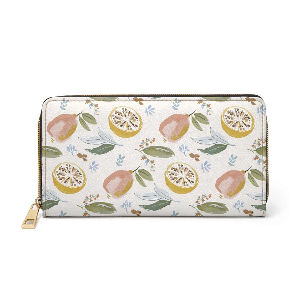 Floral Purse For Vintage Fashion Citrus Wallet For Wife Botanical Accessory For Friend Summer Clutch Holiday…