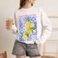 Amalfi Coast Sweatshirt Italy Inspired Top Lemon Graphic Tee Gift For Italy Lover Pullover Mediterranean Vacation Crewneck Italian Souvenir