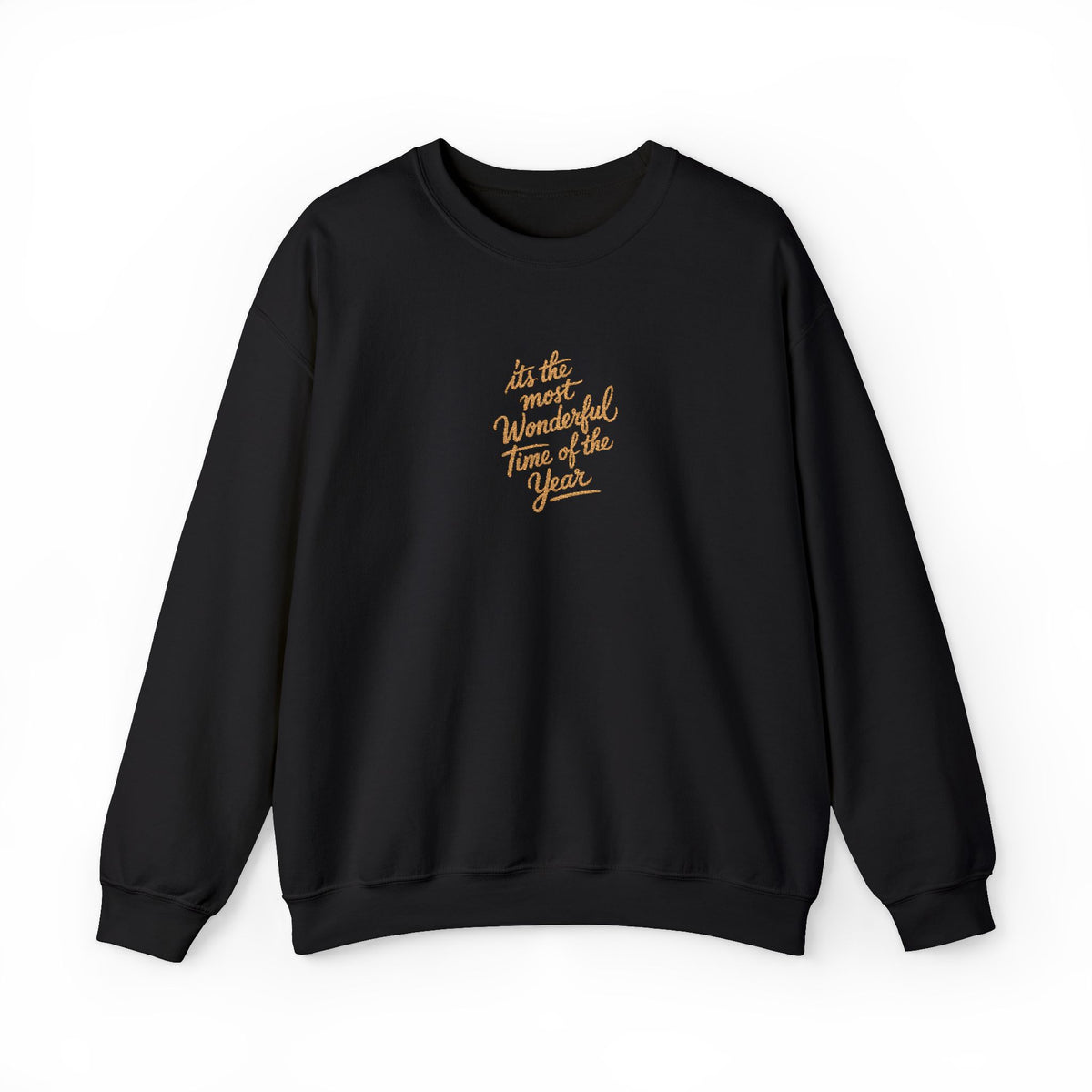 Wonderful Time Christmas Sweatshirt Gift For Grandma Holiday Crewneck Present For Sister Elegant Quote Pullover Cozy Winter Outfit Top Style