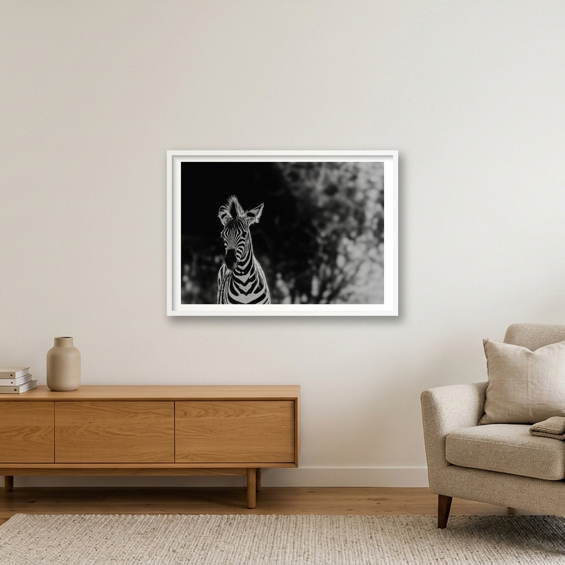 419 — 84×59cm, 33×23" White Frame