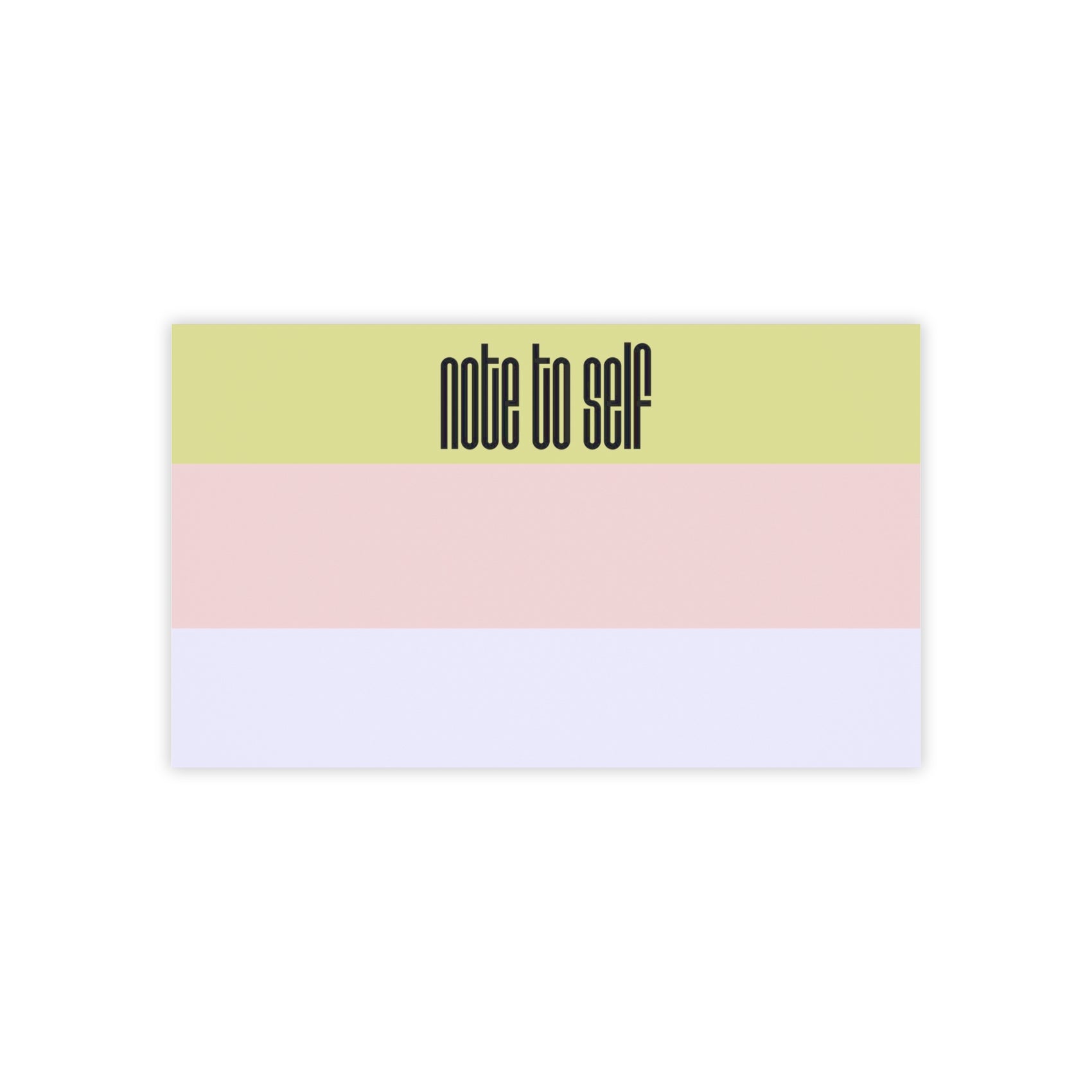 Memo Pad Retro Desk Gift Color Block Notes Office Organizer Student Study Essential Teacher Present Daily Planner Stationery Work Accessory