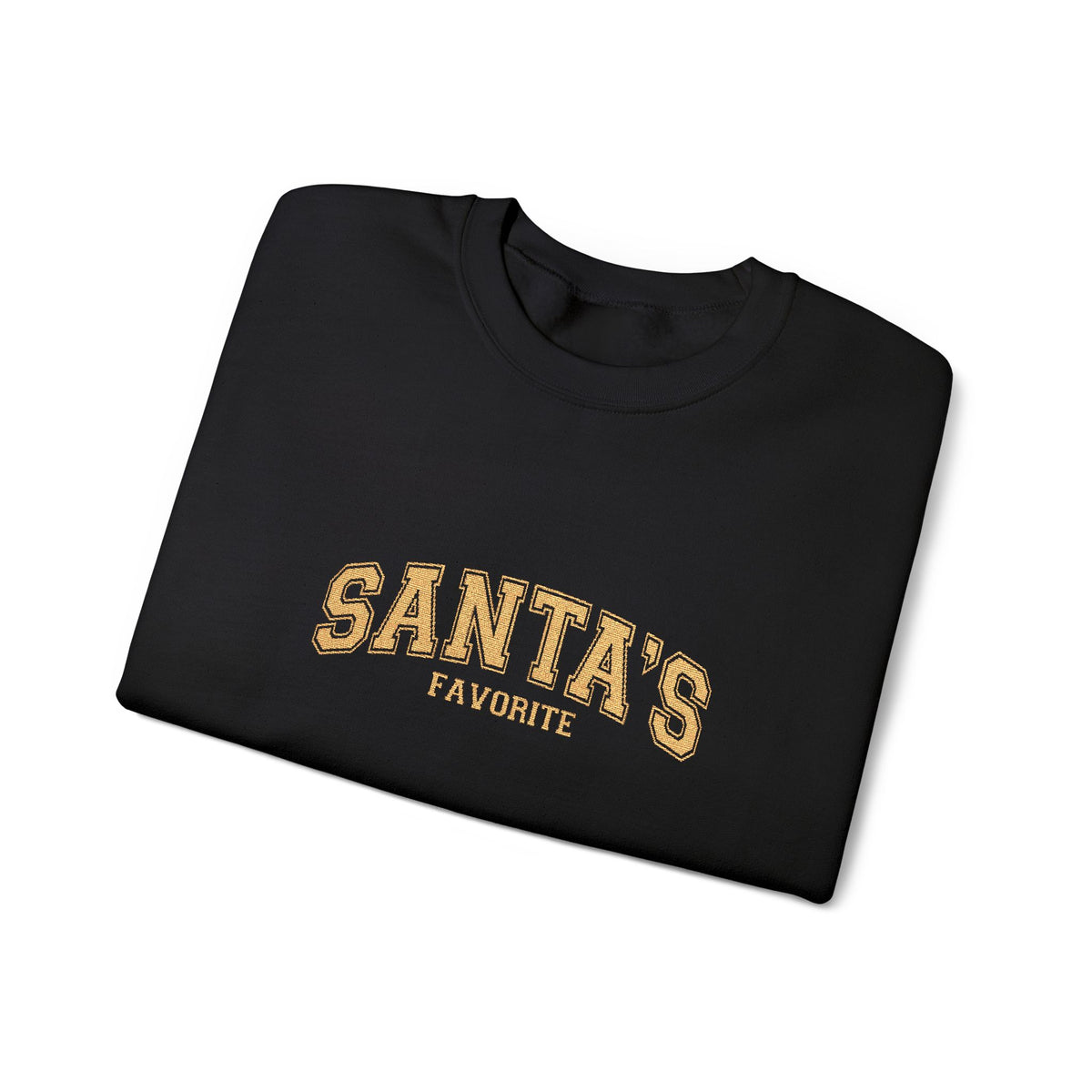 Retro Embroidered Christmas Sweatshirt Gift For Sister Santa Crewneck For Cozy Winter Pullover Gift for Wife Top Girlfriend Friend Gift Idea