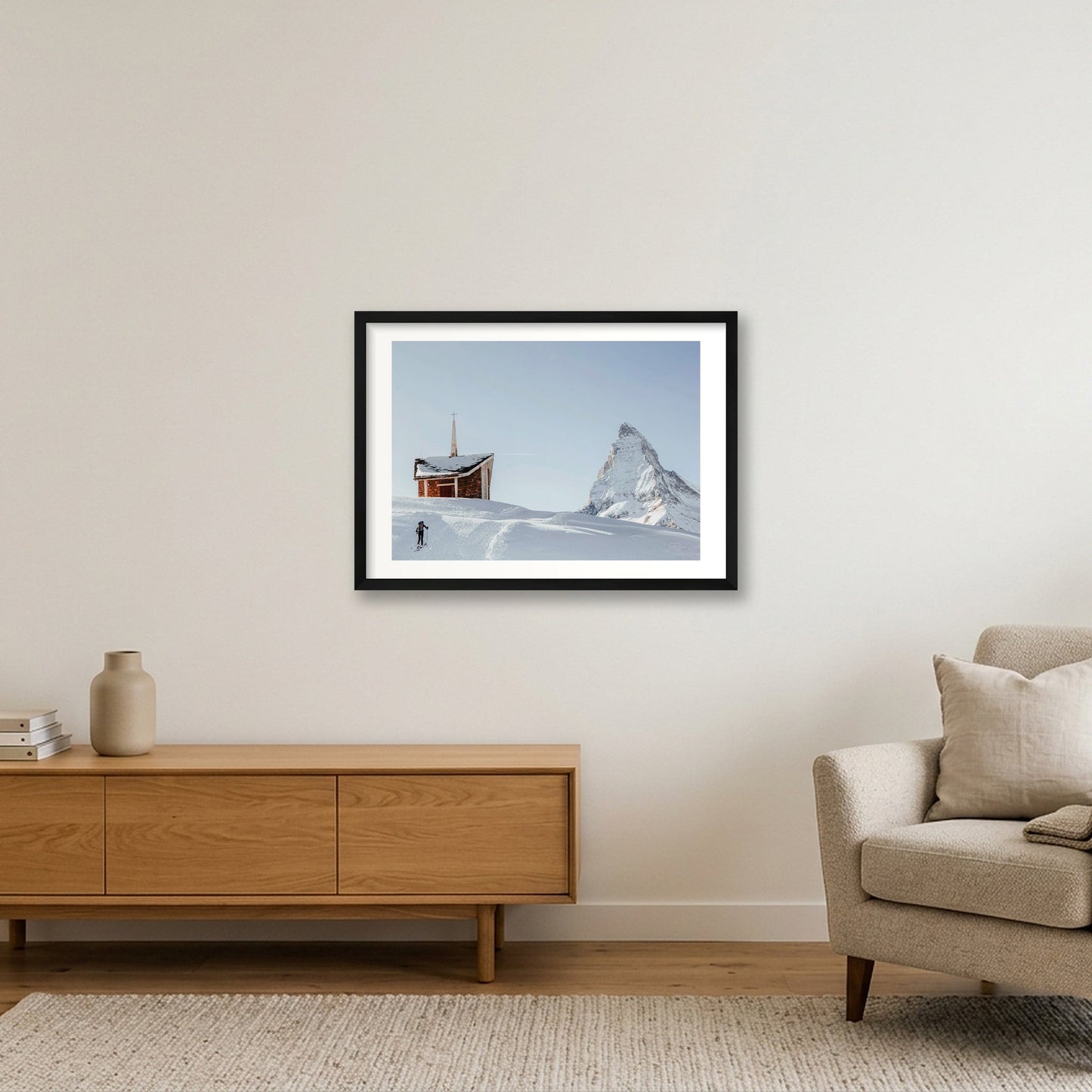 450 — 59×42cm, 23×17" Black Frame