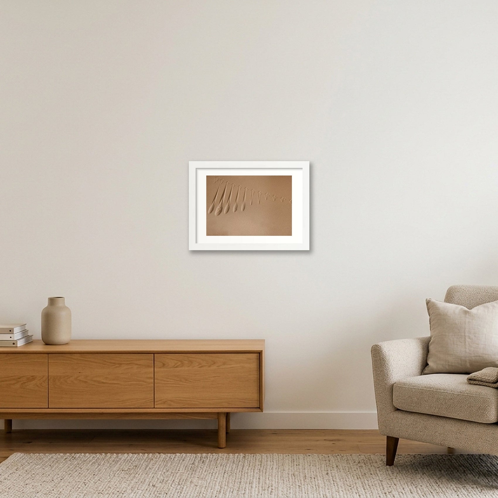 1901 — A4 (30×21cm, 12×8") White Frame