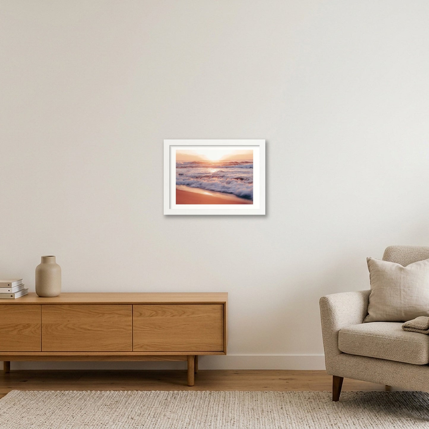 475  — A4 (30×21cm, 12×8") White Frame