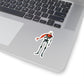 Whimsical Skeleton Stickers, Halloween Decor, Party Favors, Halloween Stickers Fall, Autumn Laptop Decals Creative Gifts, Spooky Vibes