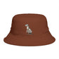 African Wildlife Bucket Hat Meerkat Sun Hat Safari Vacation Gift Nature Explorer Cotton Hat For Fishing Cap For Beach Holiday Outdoor Cap