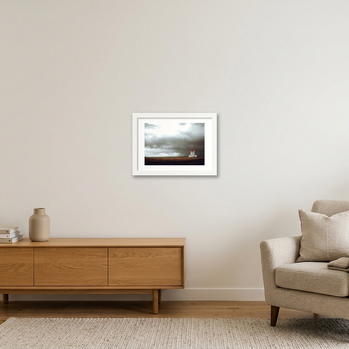 18 — A4 (30×21cm, 12×8") White Frame