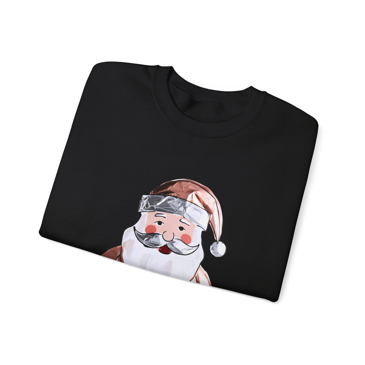 Blush Santa Sweatshirt For Cozy Holiday Style Cute Pink Christmas Pullover Whimsical Winter Crewneck Gift For Her Festive Fashion