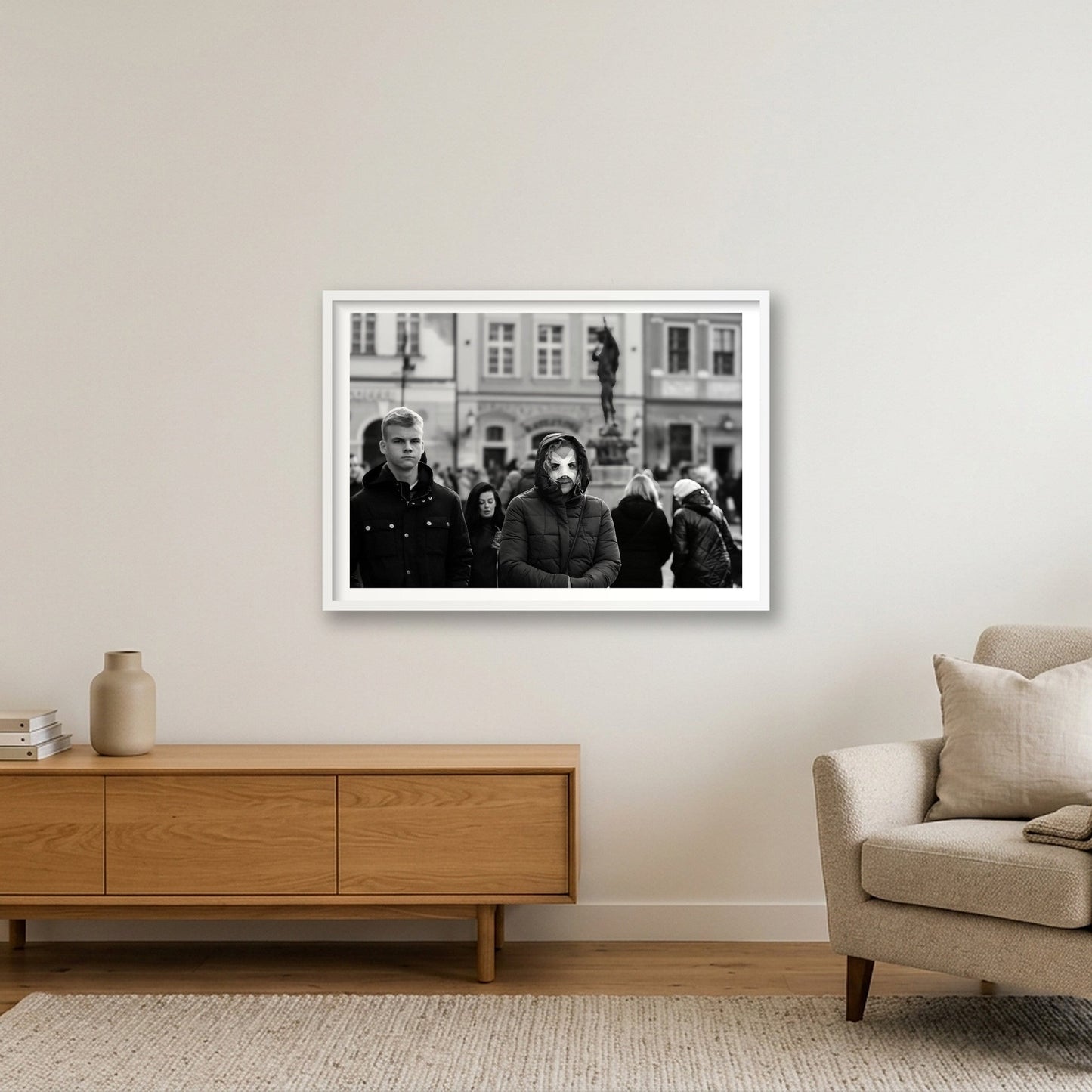 1919  — 84×59cm, 33×23" White Frame