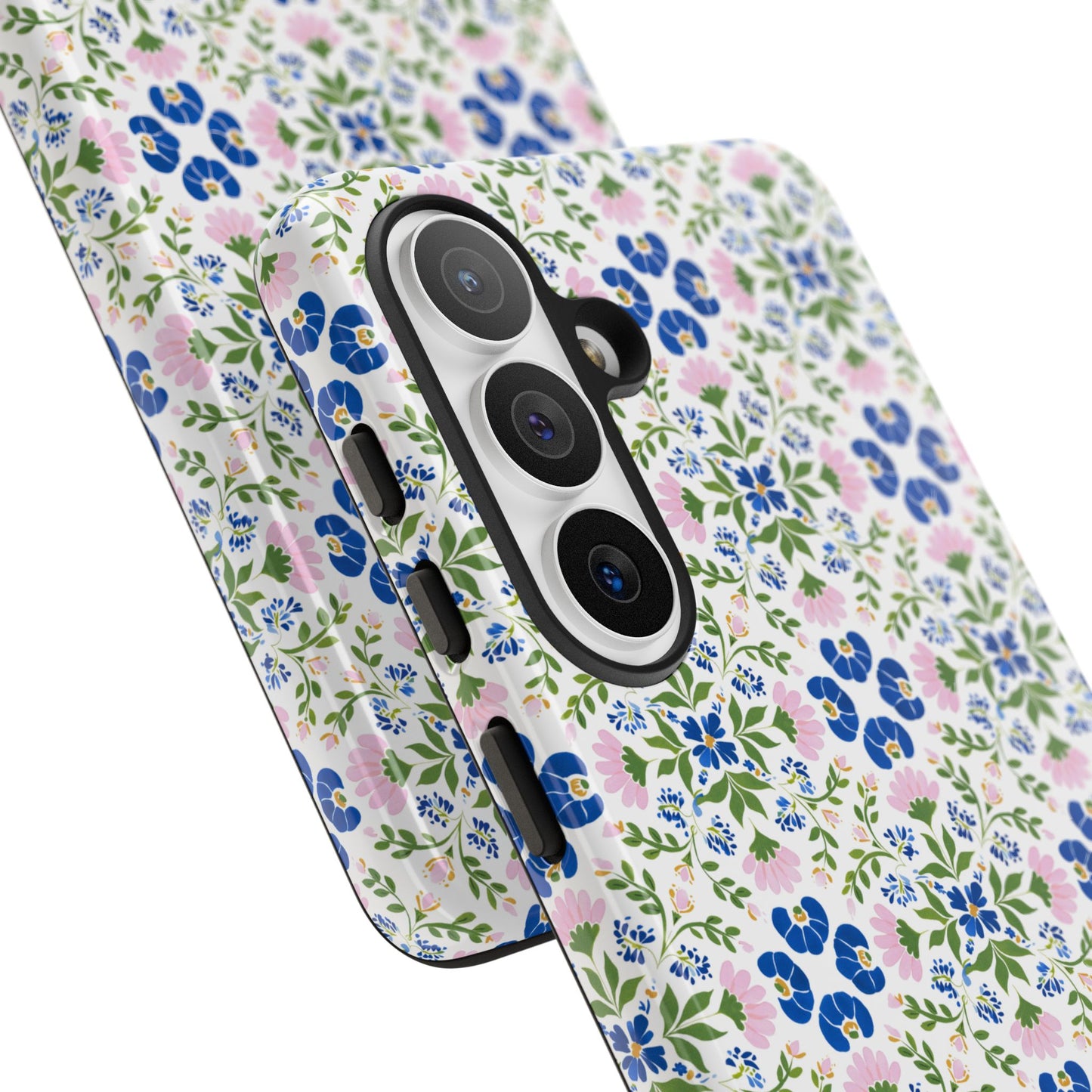 Mediterranean Floral Phone Case Portugal Cover Portuguese Tile Cover Italian Pattern iPhone Samsung Galaxy Google Pixel Summer Gift Tech