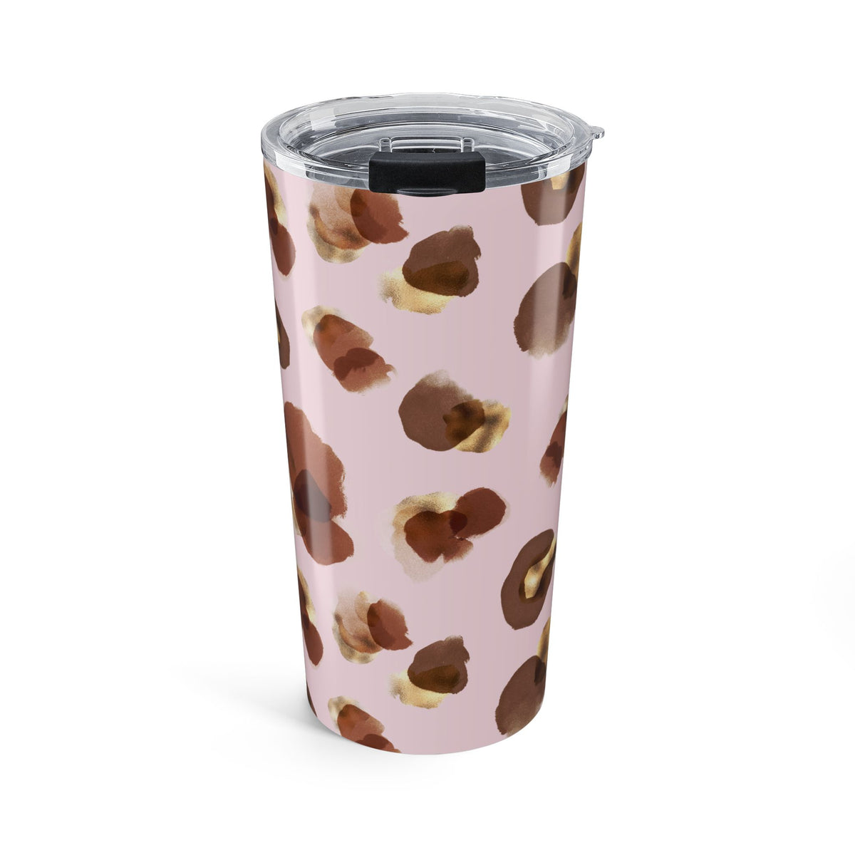 Pink Leopard Tumbler Gift For Her Safari Coffee Cup Animal Print Travel Mug Cute Desk Cup South Africa Mug Iced Coffee Tumbler Travel Gift