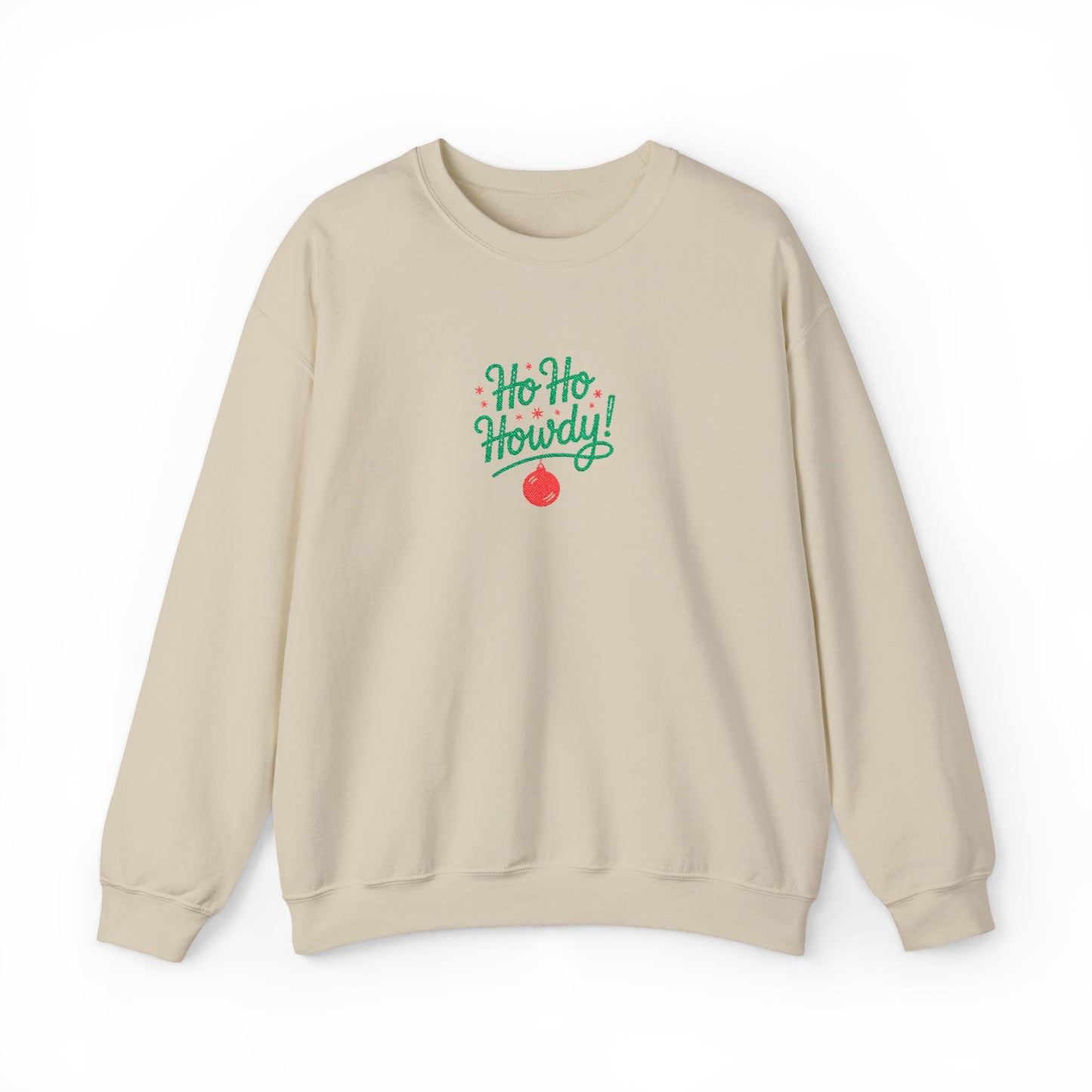 Embroidered Cowgirl Christmas Top Western Christmas Sweatshirt Cowboy Holiday Crewneck Rustic Winter Pullover Women Gift Country Festive Top