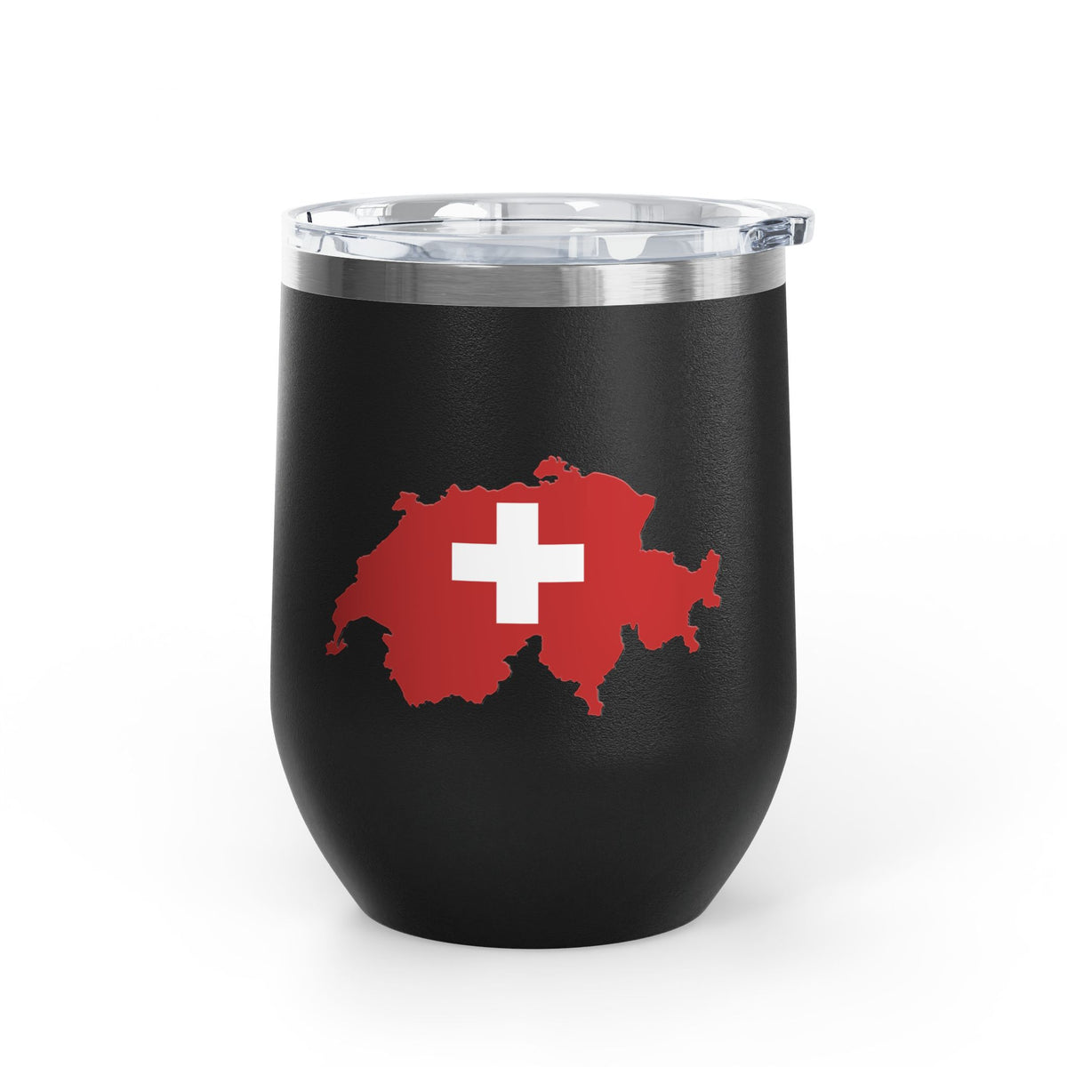 Swiss Tumbler Gift For Wine Lover Switzerland Cup Travel Drinkware Alpine Present Coffee Enthusiast Keepsake Patriotic Mug Friend Souvenir