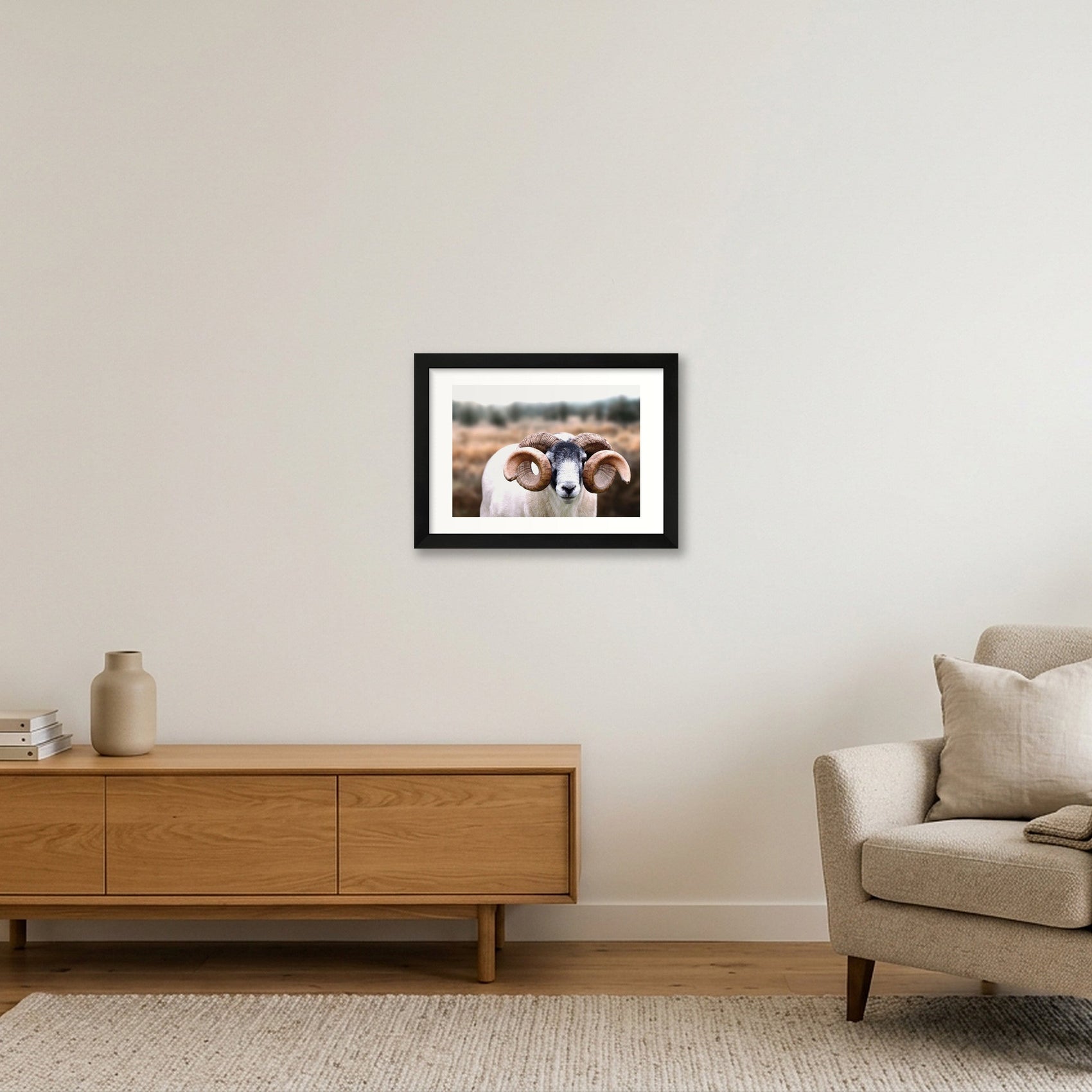 1589 — A4 (30×21cm, 12×8") Black Frame