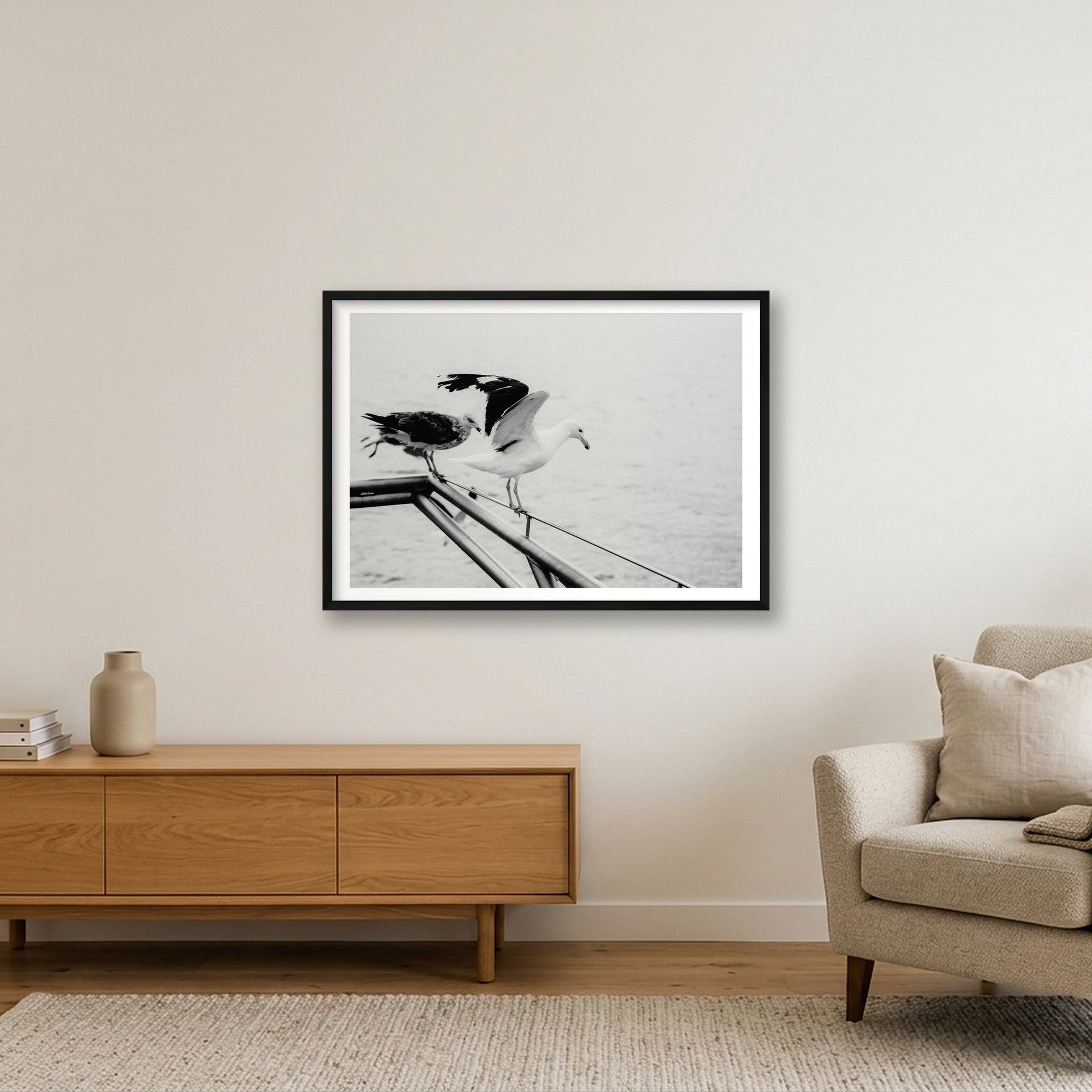 494 — 84×59cm, 33×23" Black Frame