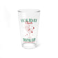 Holiday Cheer Mixing Glass Gift For Girlfriend Christmas Cocktail Tumbler Present For Coworker Retro Santa Barware Festive Party Keepsake