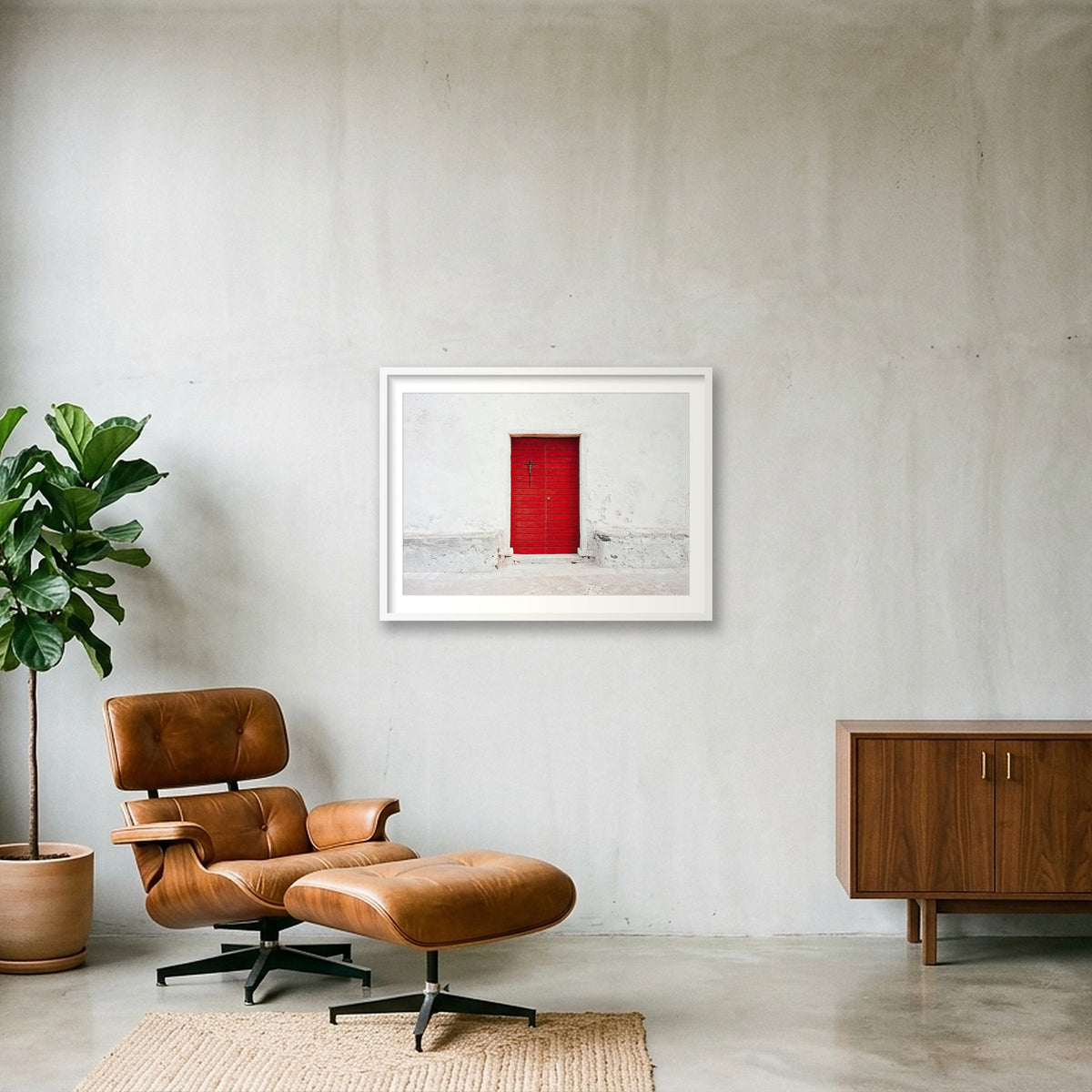 148 — 80×60cm, 31×24" White Frame
