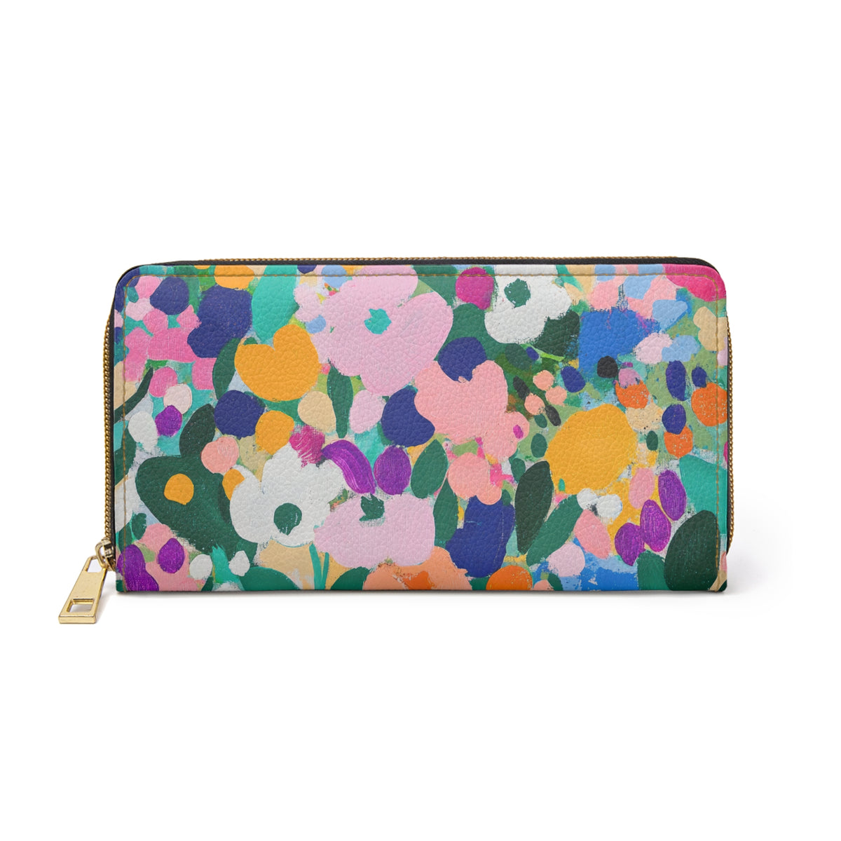 Cute Purse For Summer Colorful Floral Wallet For Everyday Organizer Flower Coin Purse Botanical Clutch Purse Gift…