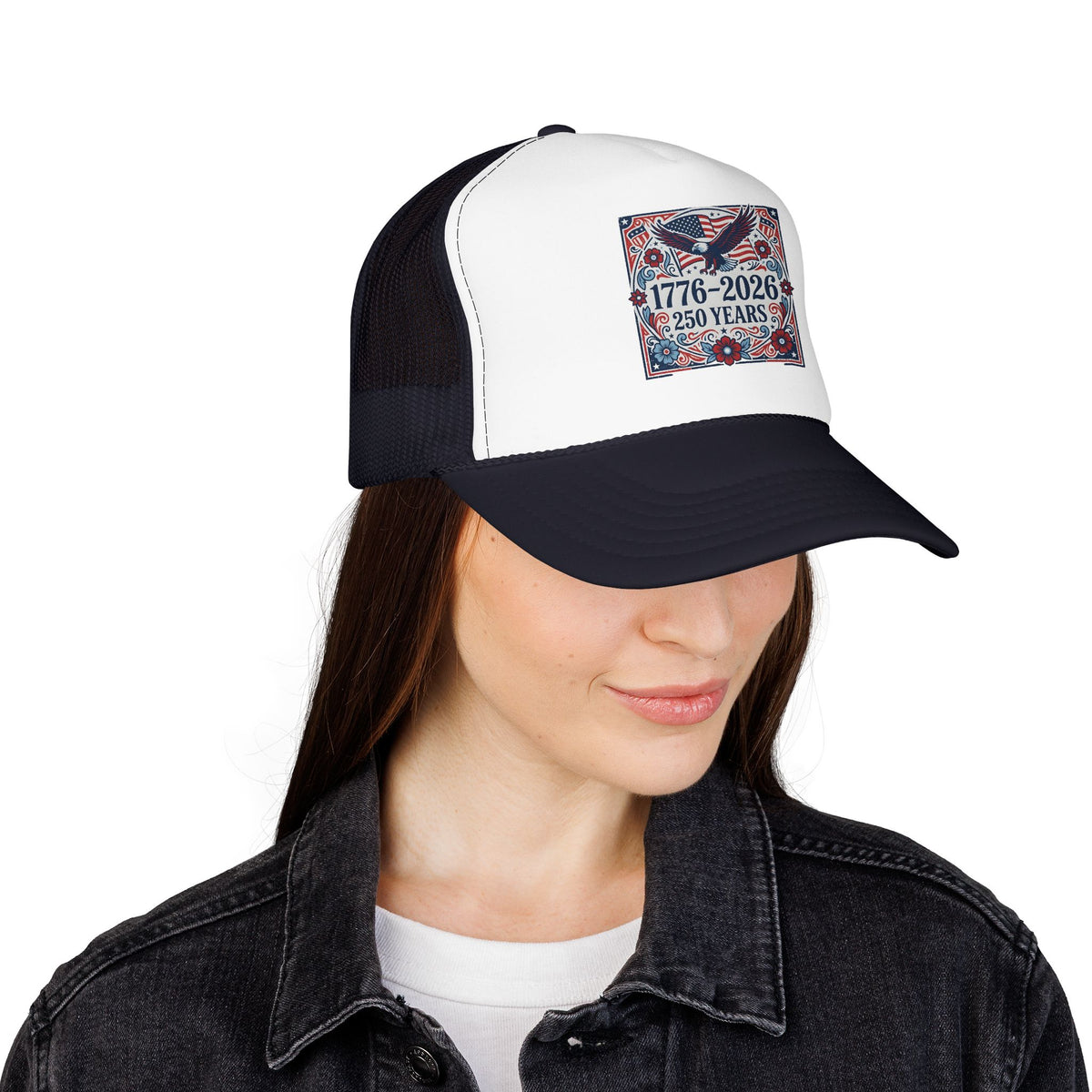 USA 250th Anniversary Hat For Men America 250 Cap Gift for Outdoor Activities Fourth Of July Hat for Hikers 1776 2026 Eagle Patriotic Gift