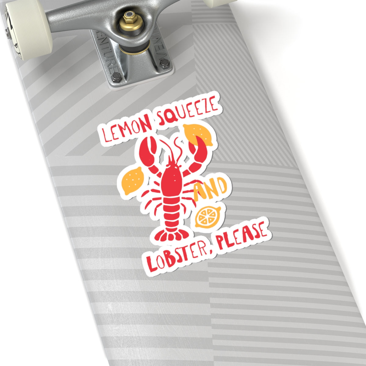 Funny Lobster Vinyl Sticker For Seafood Lover Gift Nautical Summer Decal For Italy Travel Sticker For Laptop Sticker For Foodie Gift Sticker