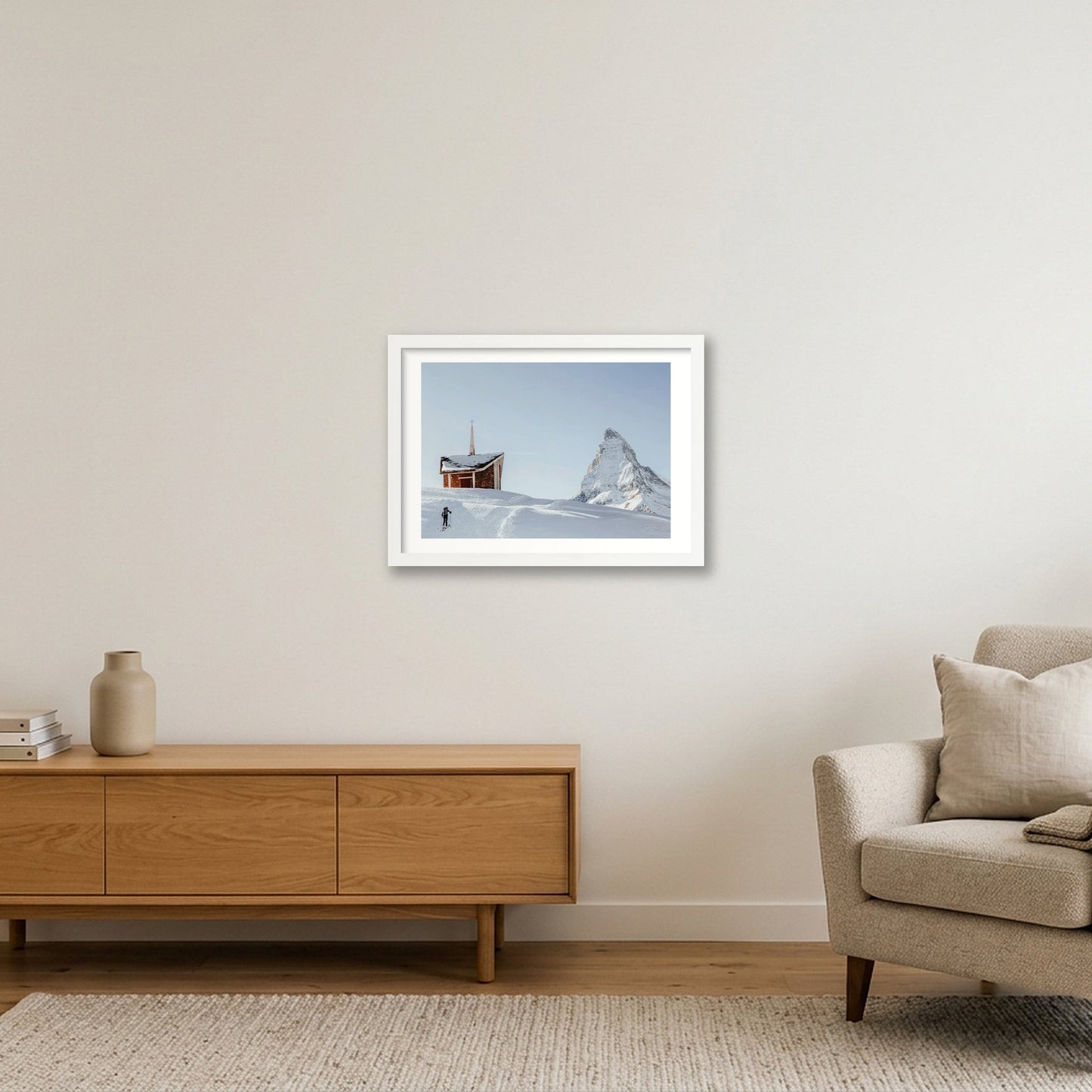 450 — A3 (42×30cm, 17×12") White Frame