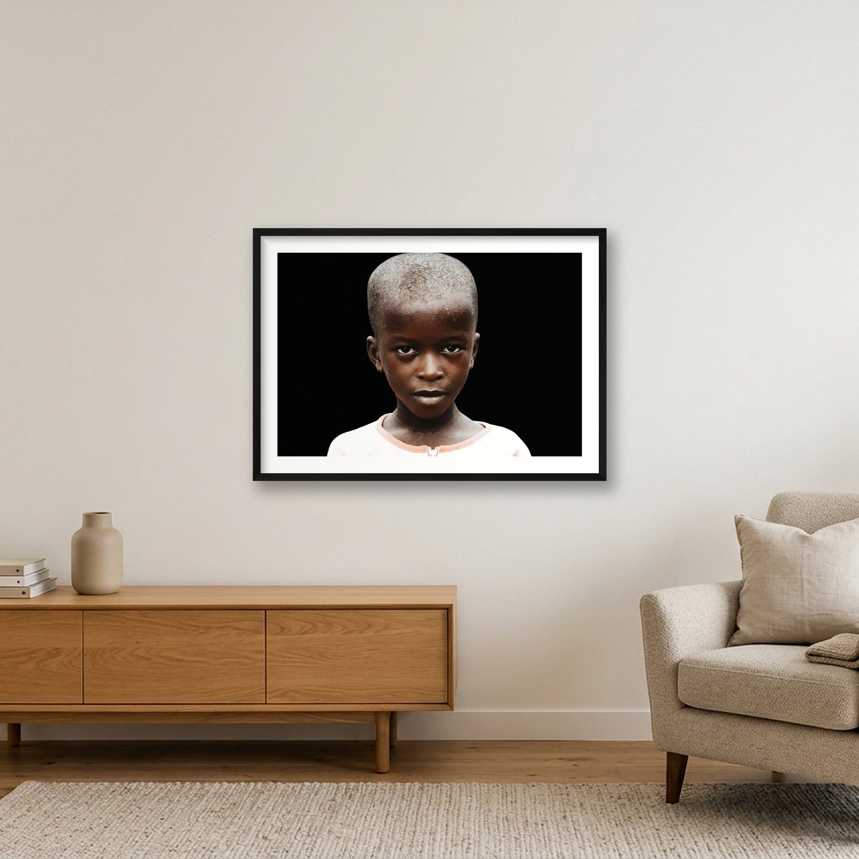 9 — 84×59cm, 33×23" Black Frame