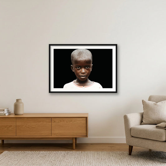 9 — 84×59cm, 33×23" Black Frame