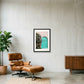 1343 — 42×59cm, 17×23" Black Frame