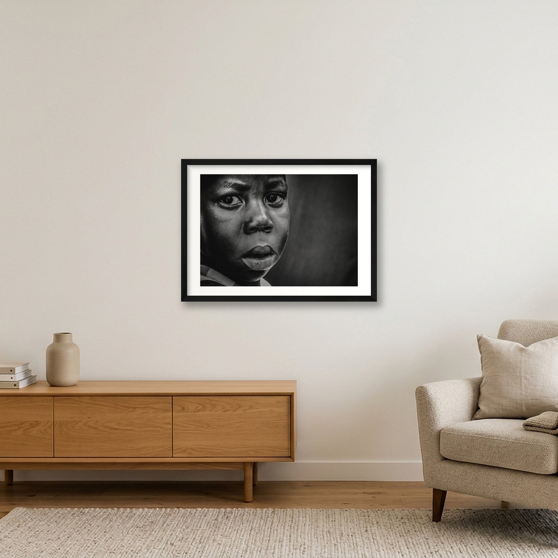 1914 — 59×42cm, 23×17" Black Frame