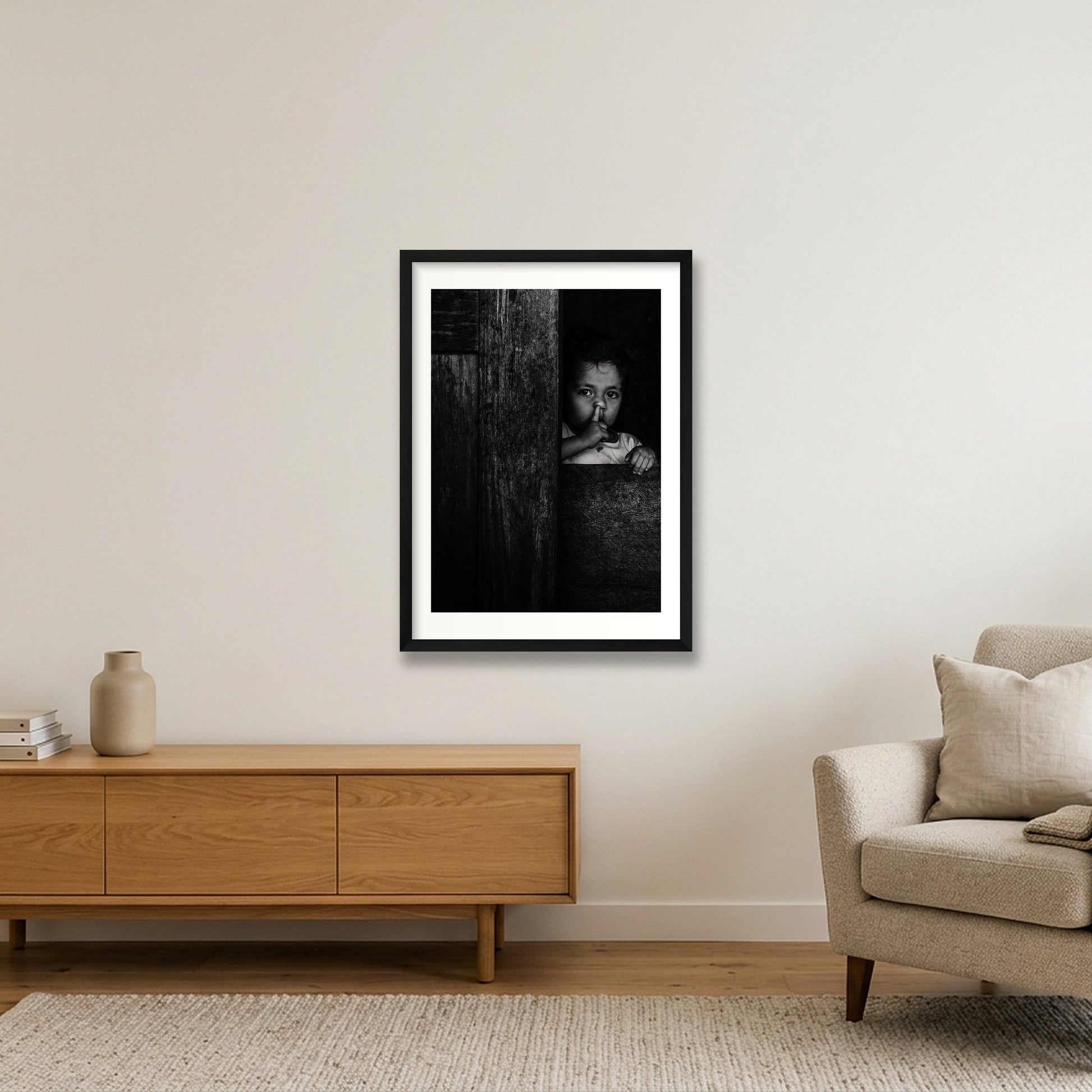 1893 — 42×59cm, 17×23" Black Frame