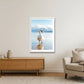 487 — 59×84cm, 23×33" White Frame