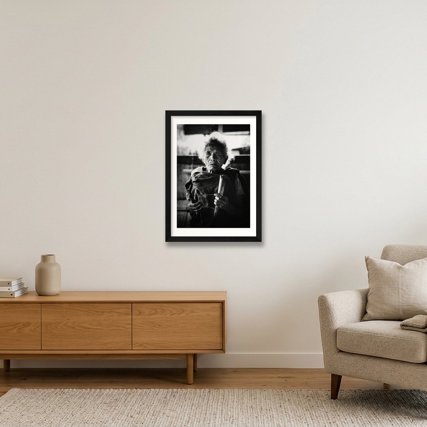 1916  — A3 (30×42cm, 12×17") Black Frame