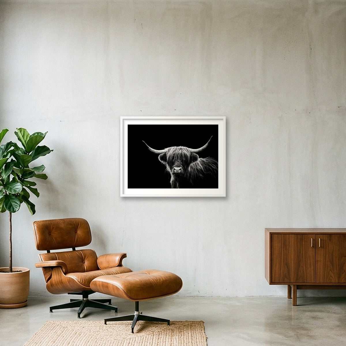 106 — 80×60cm, 31×24" White Frame