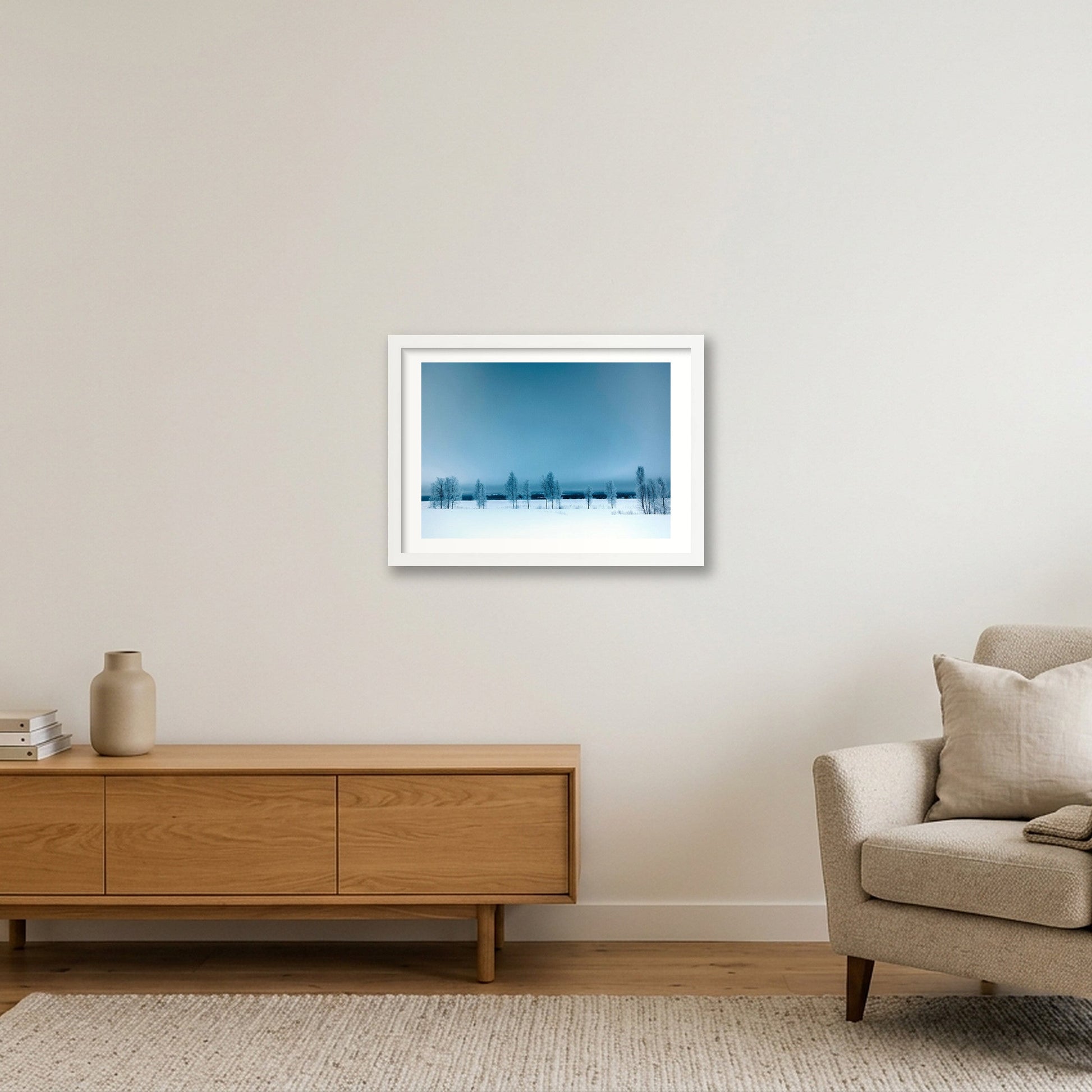 448 — A3 (42×30cm, 17×12") White Frame