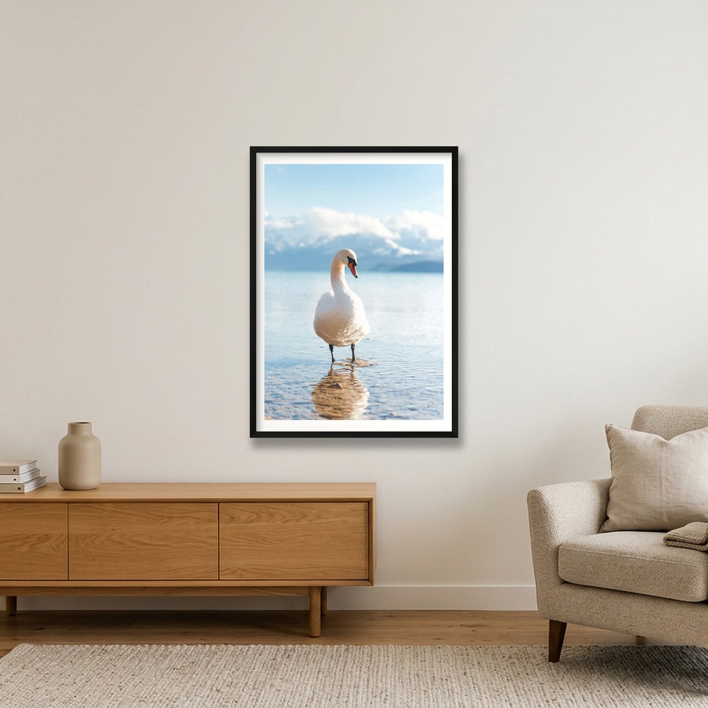 487 — 59×84cm, 23×33" Black Frame
