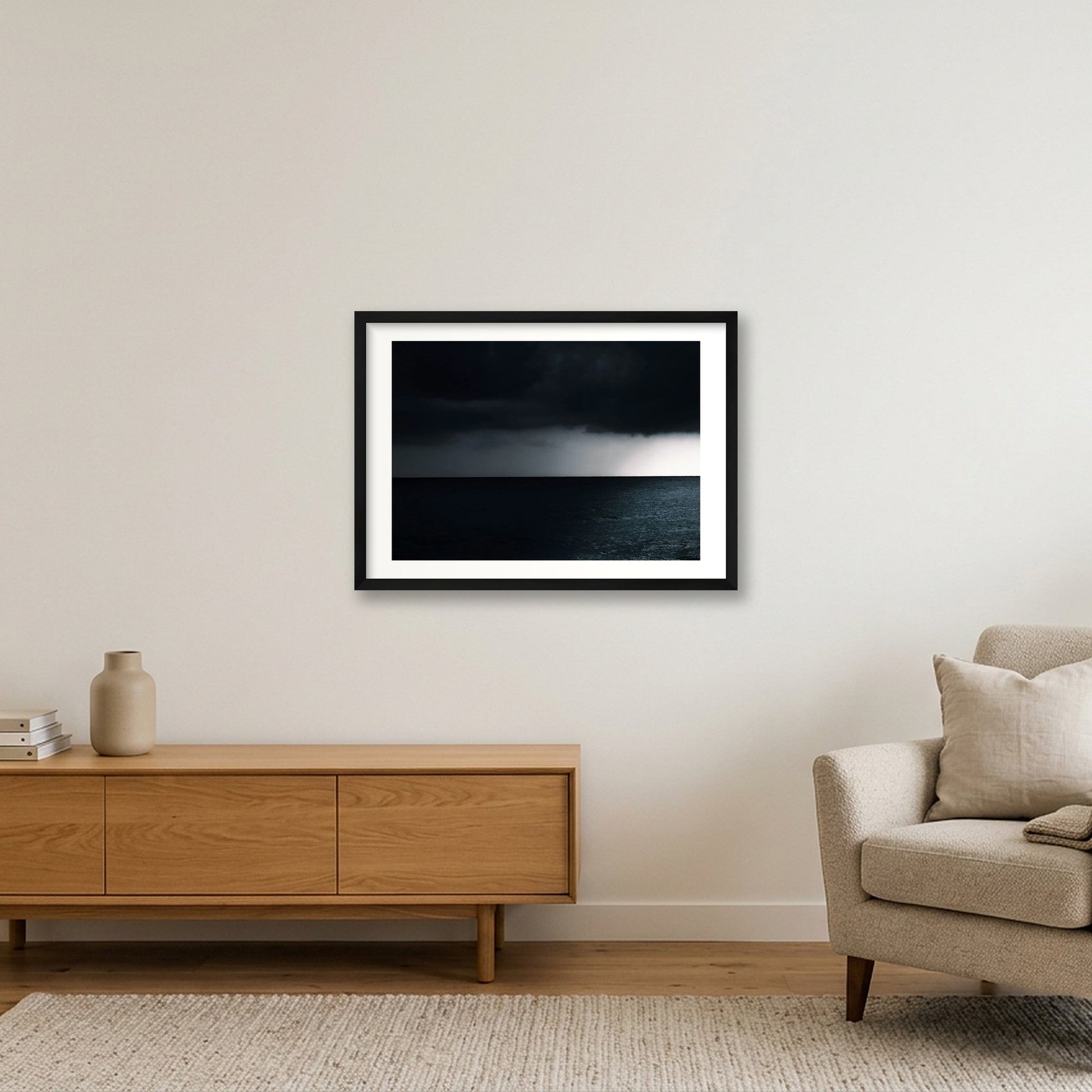463  — 59×42cm, 23×17" Black Frame
