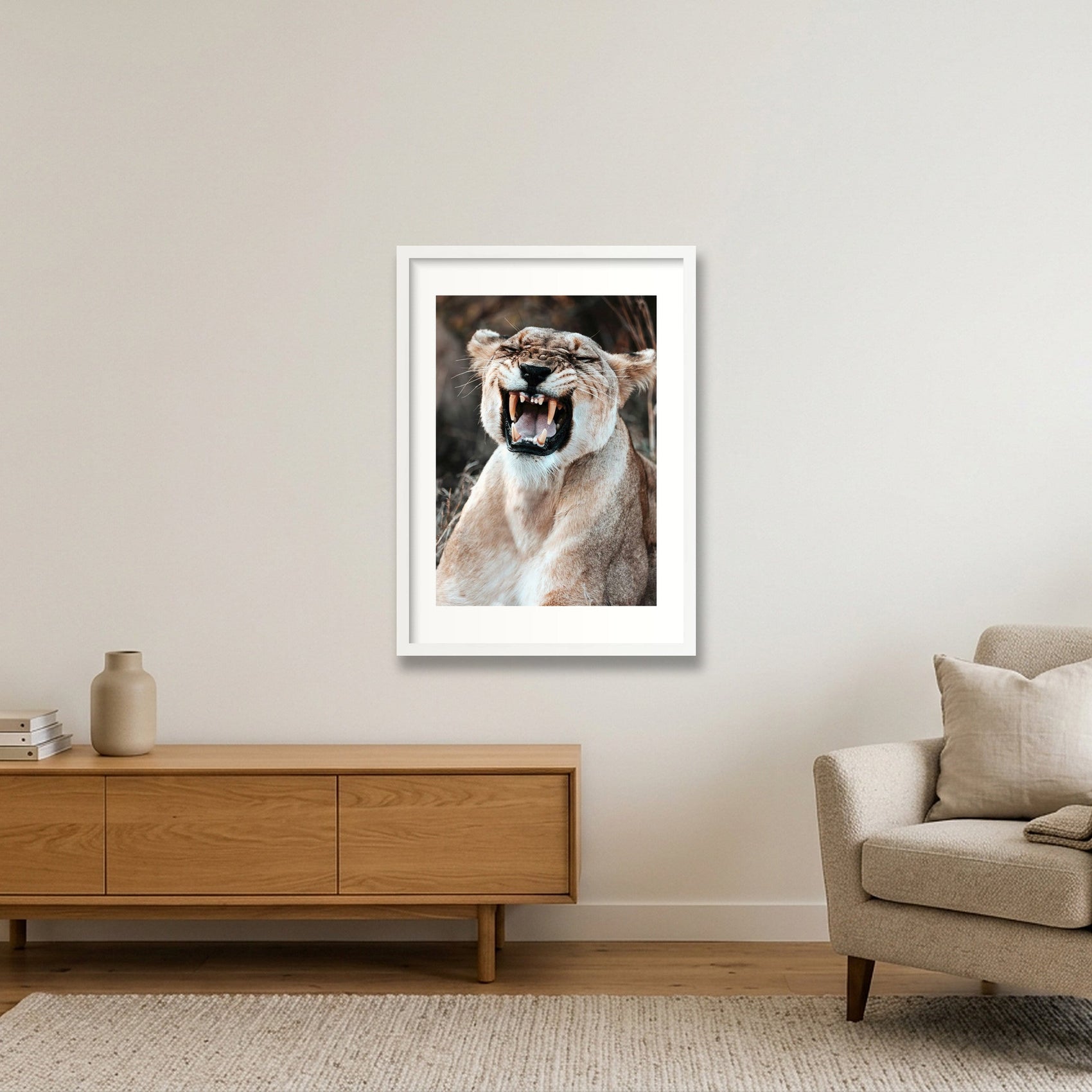 1808 — 42×59cm, 17×23" White Frame