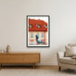 468 — 59×84cm, 23×33" Black Frame