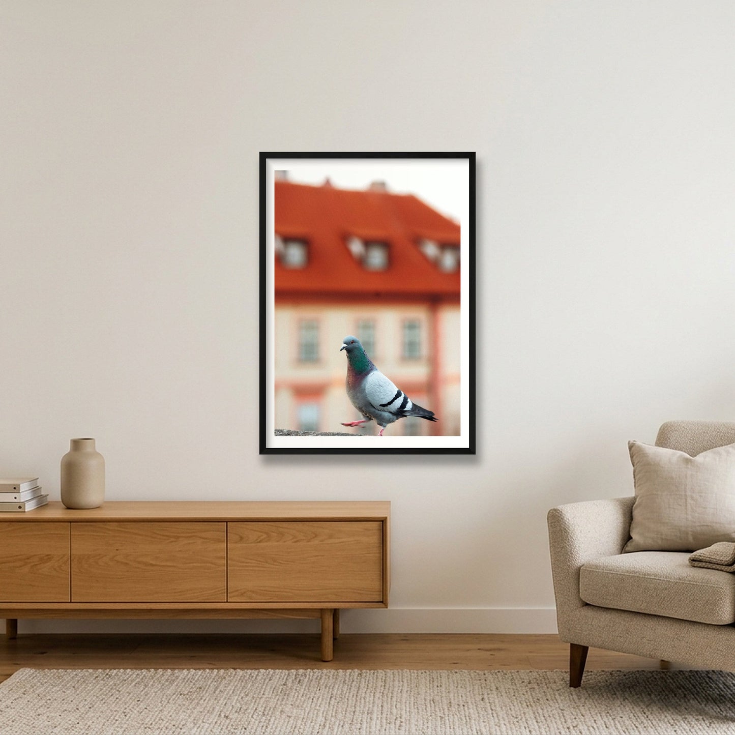 468 — 59×84cm, 23×33" Black Frame