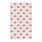 Striped Tea Towel Kitchen Towel Cherries Cherry Kitchen Towel Striped Dish Towel Pastel Kitchen Linen Cute Dish Towel Retro Cooking Gift