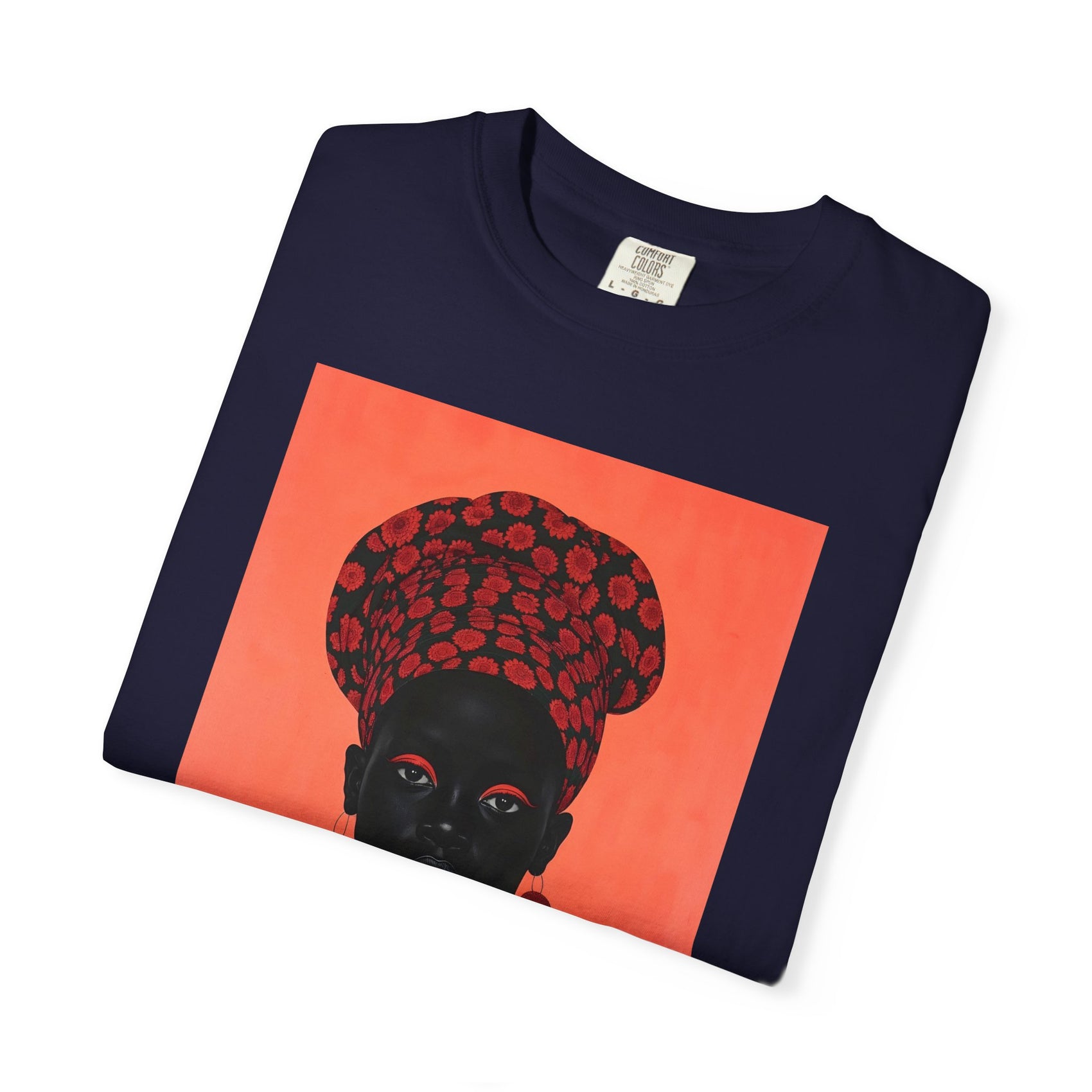 African Queen Graphic T Shirt Afrocentric Fashion Tee Black Culture Gift Melanin Art Top Heritage Clothing for Women South African Top Gift