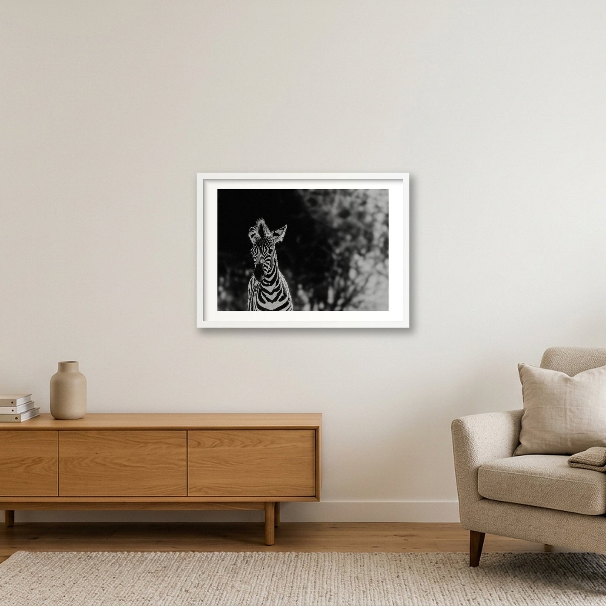 419 — 59×42cm, 23×17" White Frame