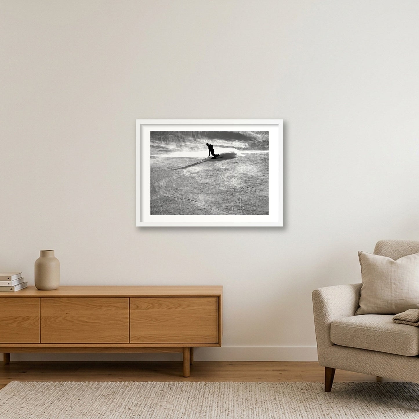 453 — 59×42cm, 23×17" White Frame